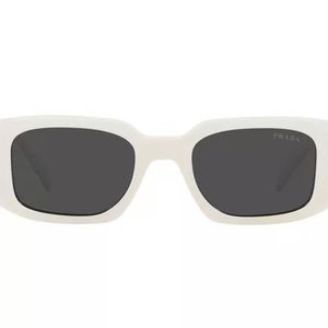 White Prada sunglasses